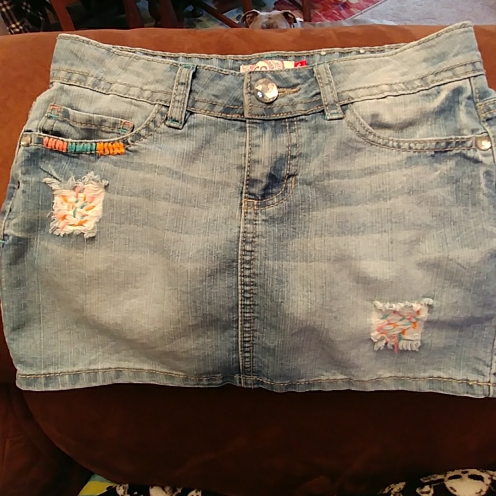 Girls denim skirt